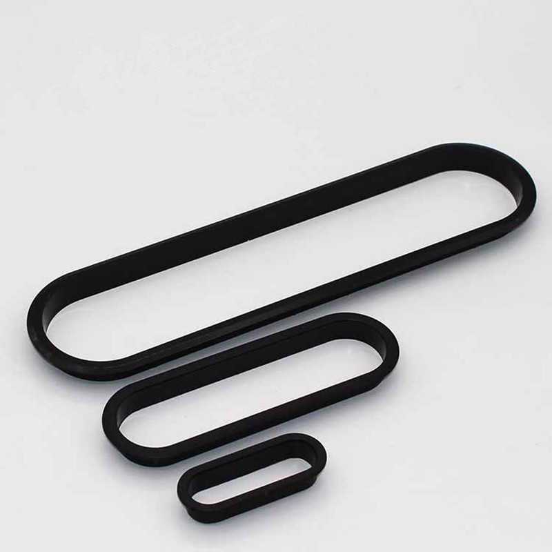 Furniture Joint Hardware - 2 pezzi passacavo ovale in plastica