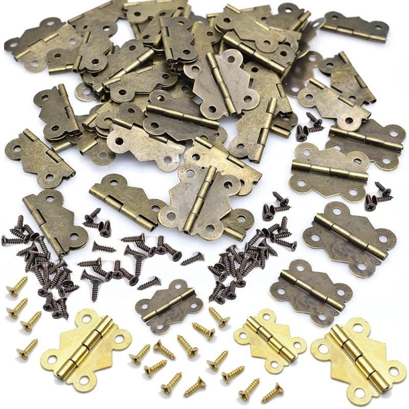 Furniture Hardware Antique - 10/20 pz Cerniera a Farfalla in