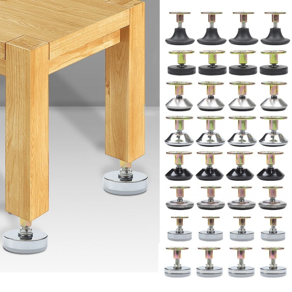 Furniture Leveling Hardware - 4 pezzi di supporto per mobili
