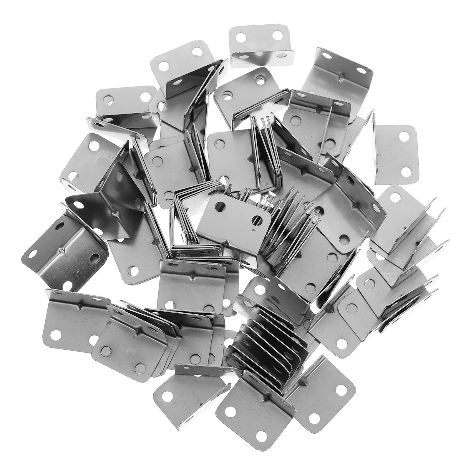 Furniture Joining Hardware - 100 Pezzi di Staffe Angolari a