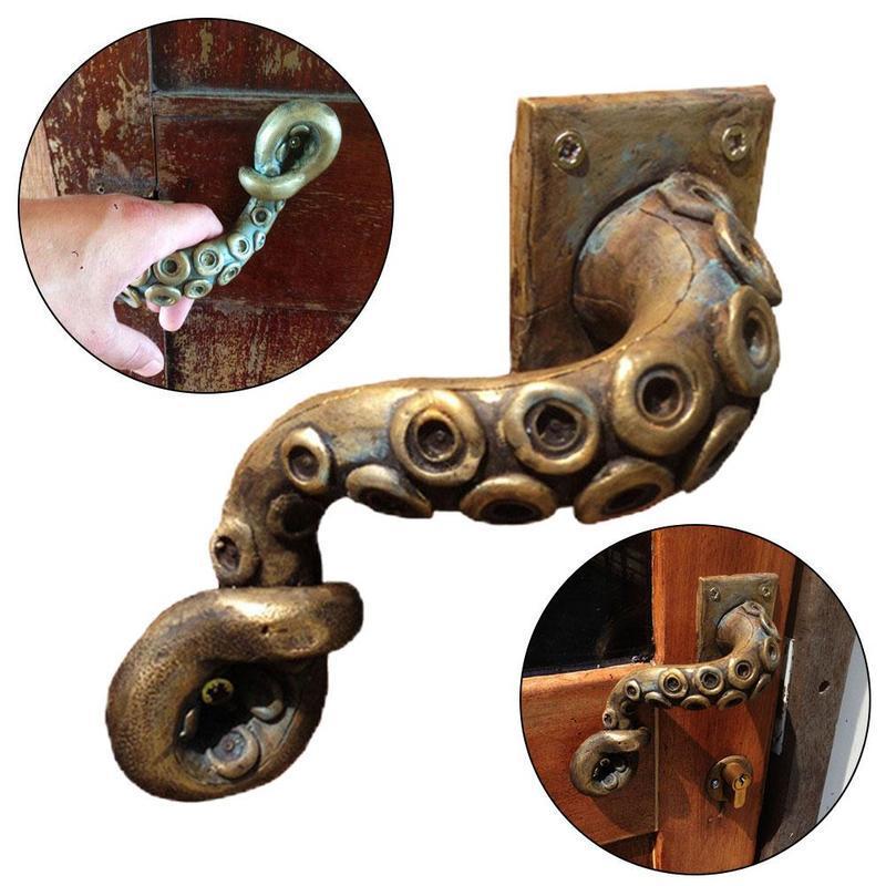 Furniture Joint Hardware - Pomello per porta Vintage Octopus gancio