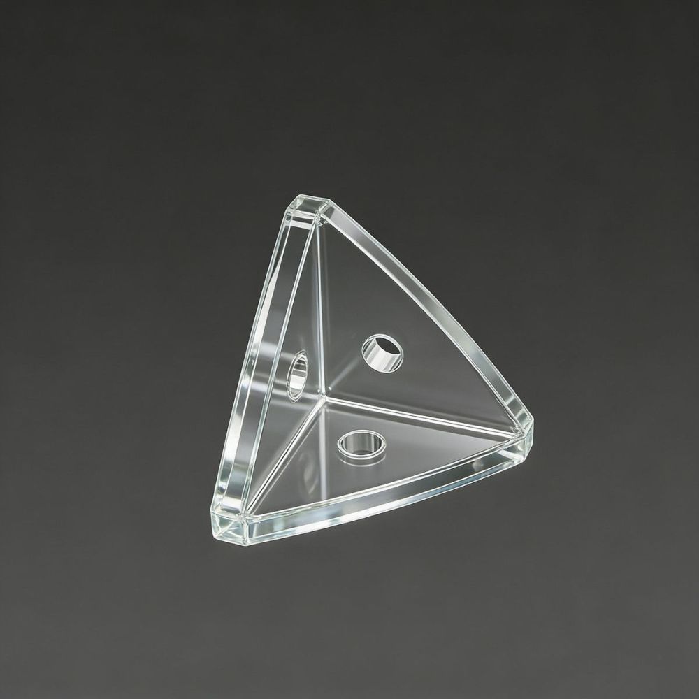 Furniture Hardware Connectors - Connettore Angolare Trasparente per Assemblaggio di