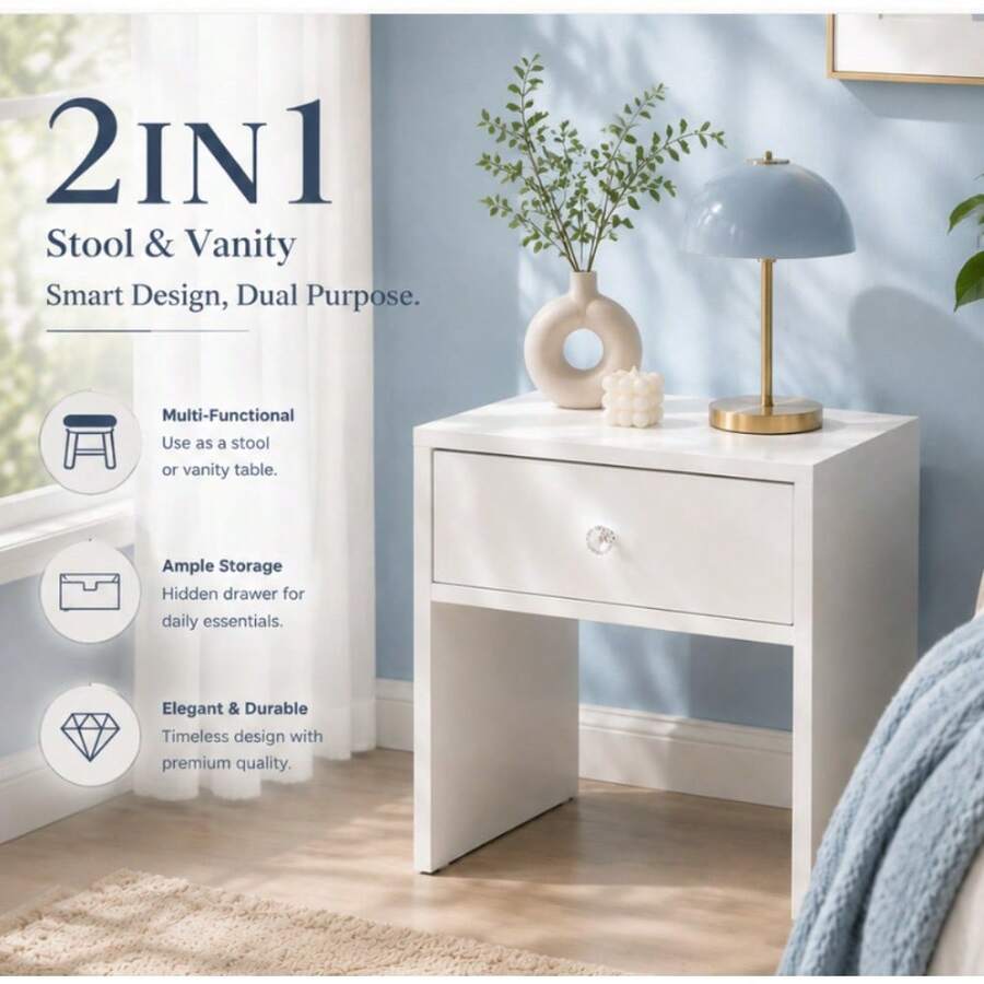 Sgabello Contenitore e Comodin - Furniture Joint Hardware recensione e prezzo