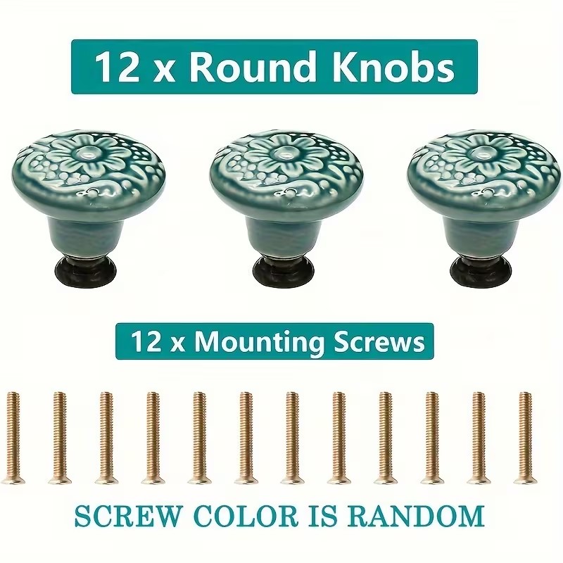 12 pomelli per armadietti in c - Furniture Joint Hardware recensione e prezzo