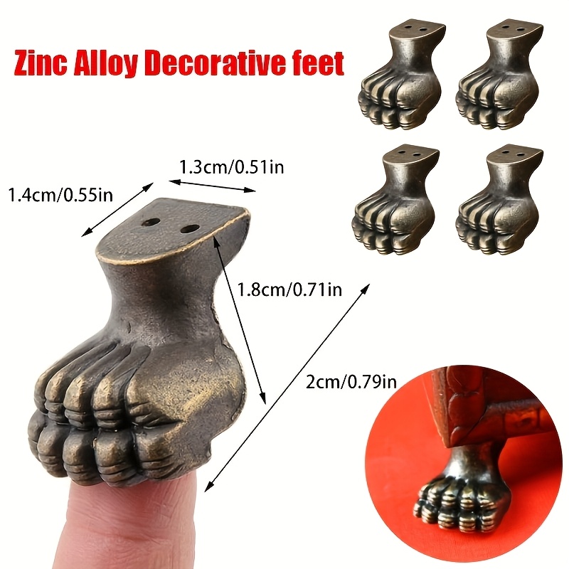 8 pz. Piedini Decorativi Antic - Furniture Hardware Antique recensione e prezzo