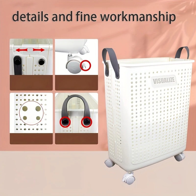 Cesto portabiancheria pieghevo - Furniture Joint Hardware recensione e prezzo