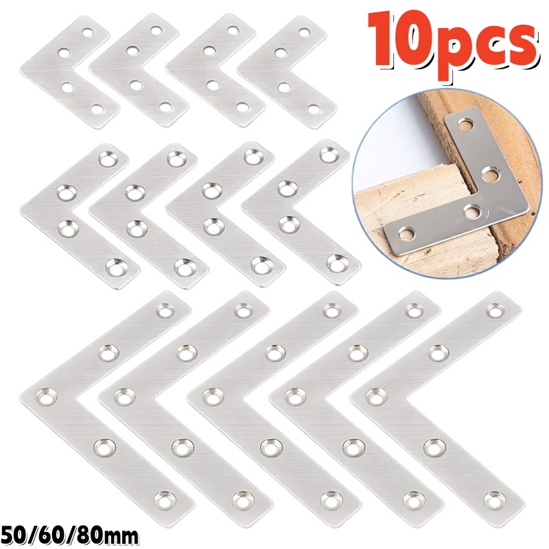 10 Pezzi Staffe Angolari Piatt - Furniture Hardware Connectors recensione e prezzo