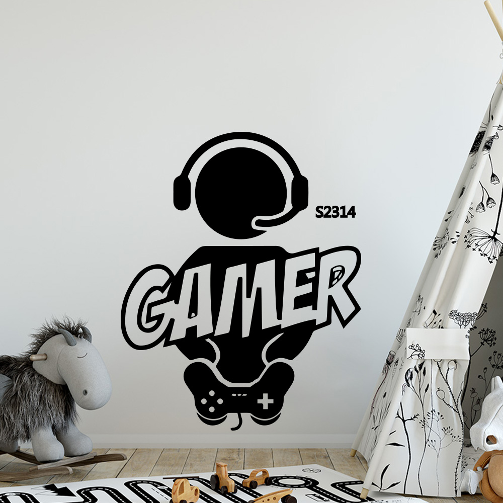 1pc Gamer Wall Art Decal For K - Furniture Joint Hardware recensione e prezzo